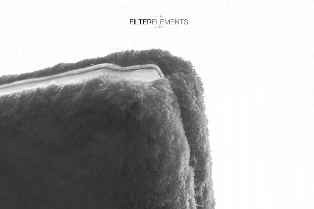 R+F Filterelements GmbH_Polfiltertuchtuch_Abwasserfiltration_Kläranlage_dunkelgrau